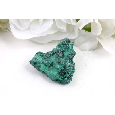 Sametový malachit 37g Kongo | Surový kámen