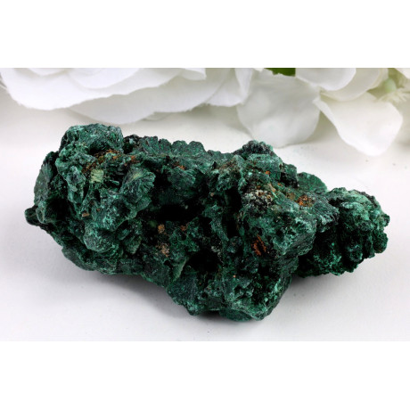 Sametový malachit 179g Kongo | Velký surový kámen