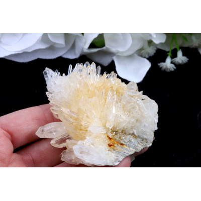 Křišťálová Drúza Sichuan 92g - Čistota a Jas