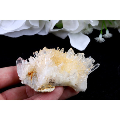 Křišťálová Drúza Sichuan 92g - Čistota a Jas