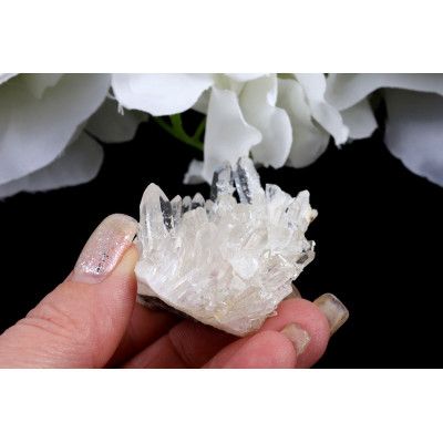 Křišťálová Drúza Sichuan 53g - Kompaktní Klenot