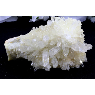 Křišťálová Drúza Sichuan 498g - Průhledná Krása