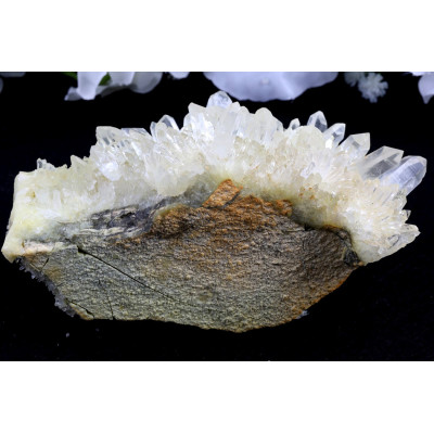 Křišťálová Drúza Sichuan 498g - Průhledná Krása