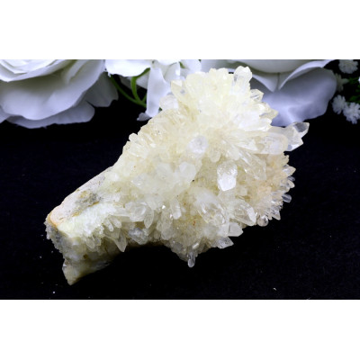 Křišťálová Drúza Sichuan 498g - Průhledná Krása