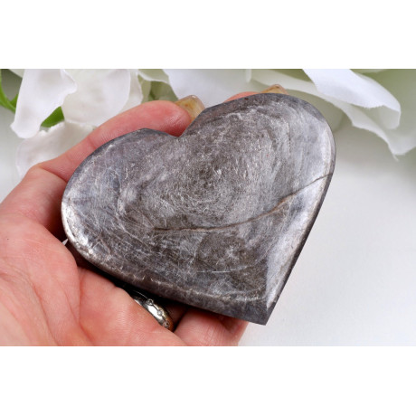 Srdce fialová slída č. 767 | 70x55x18 mm | 87 g