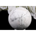 Koule Howlit 67 mm - bílý kámen s černým žilkováním