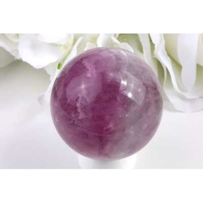 Koule Fialový fluorit 6 cm | Čína | 356 g