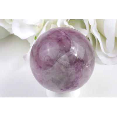 Koule Fialový fluorit 6 cm | Čína | 356 g