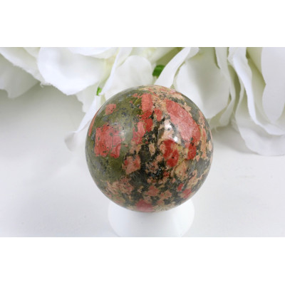 Koule Unakít 4.6 cm - přírodní kámen pro harmonii