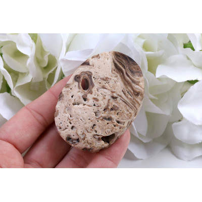 Kalcit jantarový 58g - hmatka z Brazílie | Levnemineraly