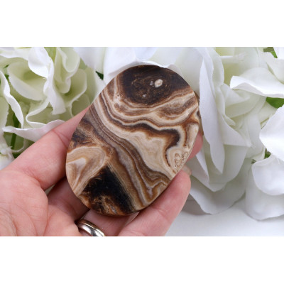 Kalcit jantarový 83g - hmatka z Brazílie | Levnemineraly