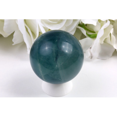 Koule fluorit 55 mm Brazílie - tmavě modrá energie