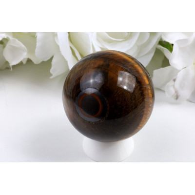 Koule Tygří oko 56 mm, 244 g - ochrana a síla