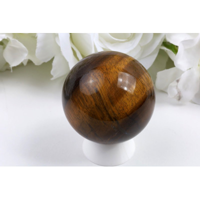 Koule Tygří oko 55 mm - přírodní kámen z Austrálie