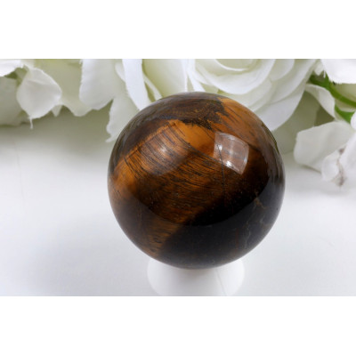 Koule Tygří oko 57 mm - přírodní kámen z Austrálie