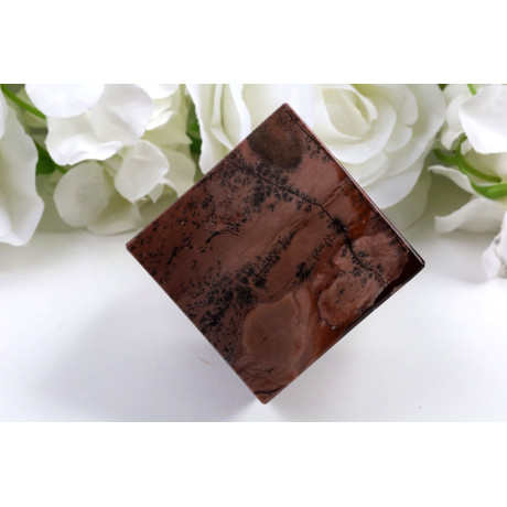 Kostka obrázkový jaspis 59x59x60 mm | Dekorace