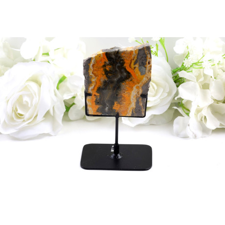 Čmeláčí jaspis plátek 82x70x11 mm | levnemineraly.cz