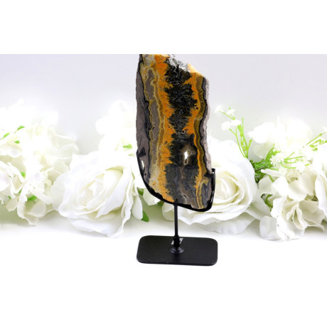 Čmeláčí jaspis plátek 161x66x13 mm | levnemineraly.cz