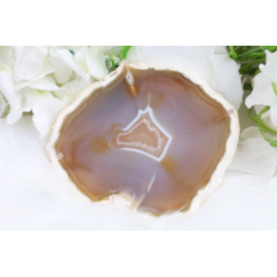 Plátek Achát č. 916 (110x95 mm) | Levné Minerály