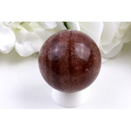Koule Jahodový křemen (54 mm) | Levné Minerály