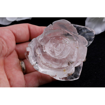 Kytka Křišťál č. 946 (74x59x30 mm) | Levné Minerály