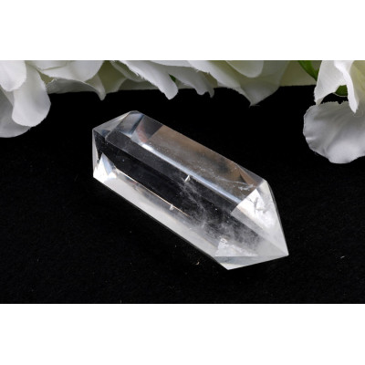 Dvojitý Hrot Křišťál č. 959 (81x30x24 mm) | Levné Minerály