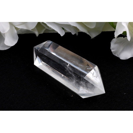 Dvojitý Hrot Křišťál č. 959 (81x30x24 mm) | Levné Minerály