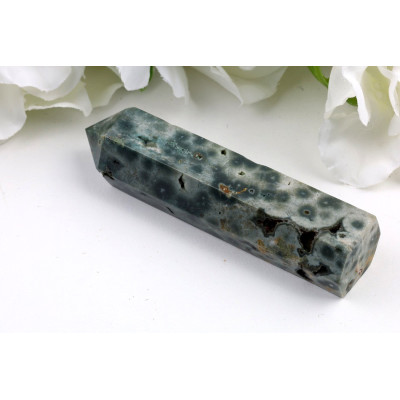 Obelisk Ocean jaspis č. 965 (92x23x20 mm) | Levné Minerály