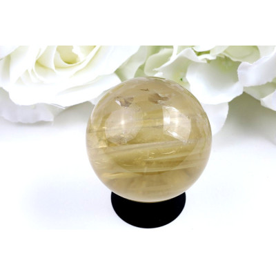 Citrínová koule 52 mm z Brazílie - Přírodní kámen energie