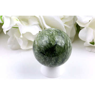 Koule Xiuyan nefrit č. 987 (53 mm) | Levné Minerály