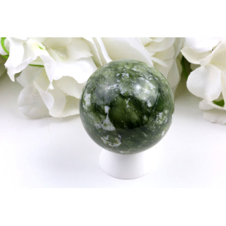 Koule Xiuyan nefrit č. 988 (54 mm) | Levné Minerály