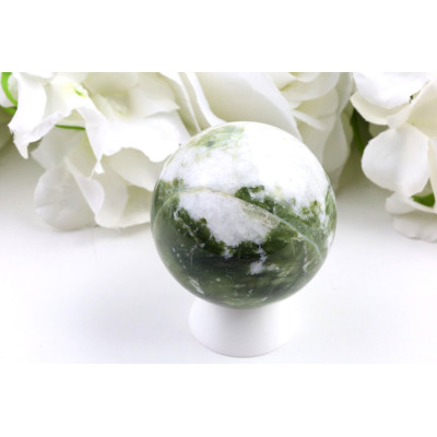 Koule Xiuyan nefrit č. 988 (54 mm) | Levné Minerály