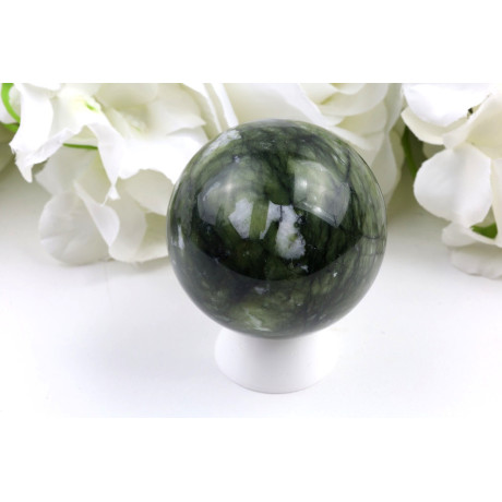 Koule Xiuyan nefrit č. 989 (57 mm) | Levné Minerály