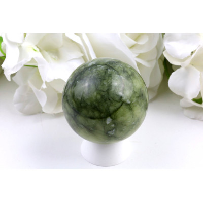 Koule Xiuyan nefrit č. 991 (54 mm) | Levné Minerály