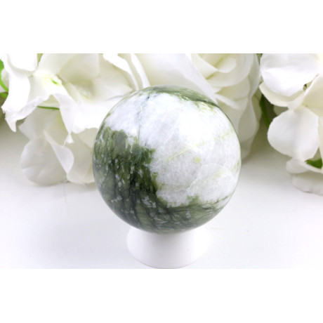 Koule Xiuyan nefrit č. 992 (58 mm) | Levné Minerály