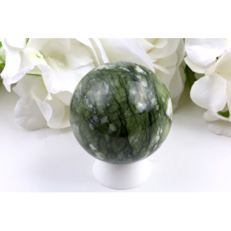 Koule Xiuyan nefrit č. 993 (56 mm) | Levné Minerály