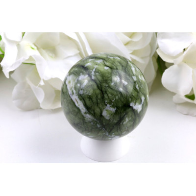 Koule Xiuyan nefrit č. 993 (56 mm) | Levné Minerály