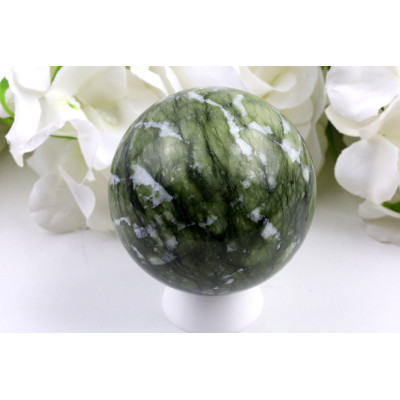 Koule Xiuyan nefrit 994 (65 mm) | Levné Minerály