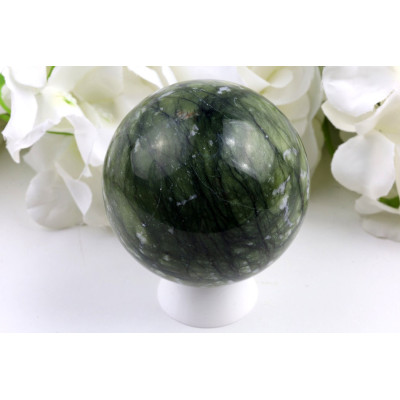 Koule Xiuyan nefrit 994 (65 mm) | Levné Minerály