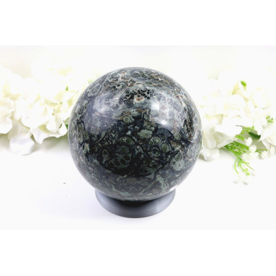 Kambaba Jaspis koule 140mm Madagaskar - Prastará energie