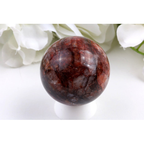 Koule Ohnivý křemen č. 1001 (52 mm) | Levné Minerály
