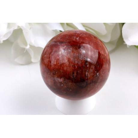 Koule Ohnivý křemen č. 1002 (54 mm) | Levné Minerály