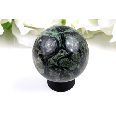 Kambaba jaspis koule 63 mm | Madagaskar | Léčebná koule