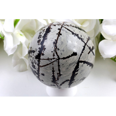 Koule Jaspis obrázkový č. 1019 (68 mm) | Levné Minerály