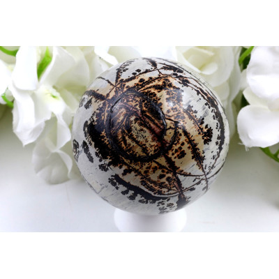 Koule Jaspis obrázkový č. 1019 (68 mm) | Levné Minerály