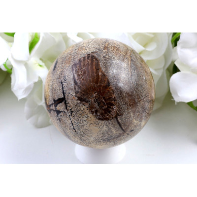 Koule Jaspis obrázkový č. 1021 (67 mm) | Levné Minerály