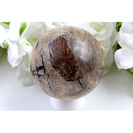 Koule Jaspis obrázkový č. 1021 (67 mm) | Levné Minerály