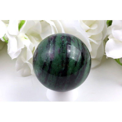 Koule Rubín v zoisitu č. 1022 (58 mm) | Levné Minerály