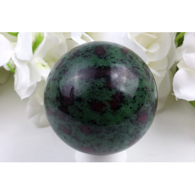 Koule Rubín v zoisitu č. 1024 (68 mm) | Levné Minerály