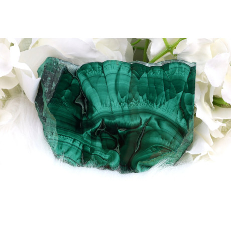 Plátek Malachit č. 1028 (106x80x14 mm) | Levné Minerály